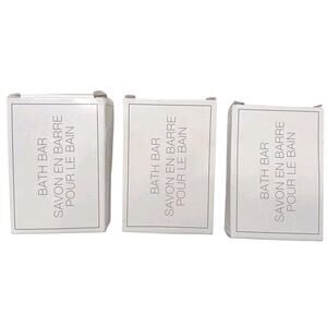 3 pc Soap Spa Bath Bars Savon En Barre Pour Le Ban CITRUS SAGE Travel Size w Box